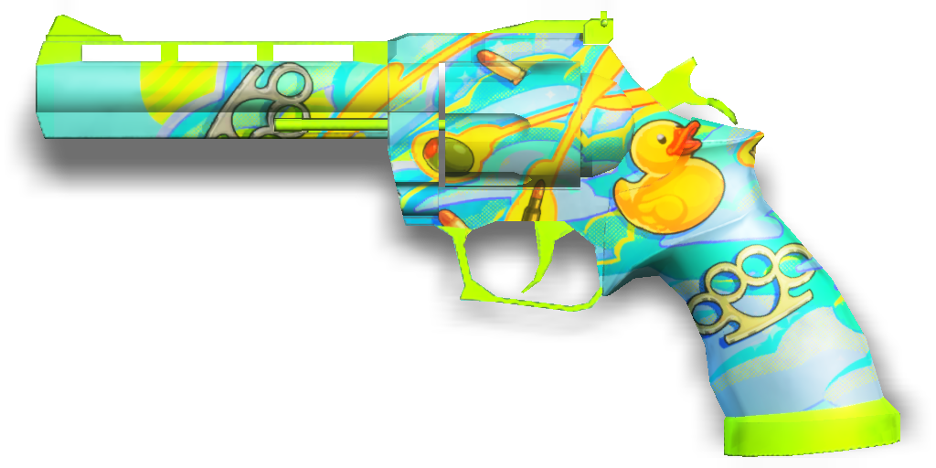 MR 96 revolver with Season 18 Bullet Storm skin
