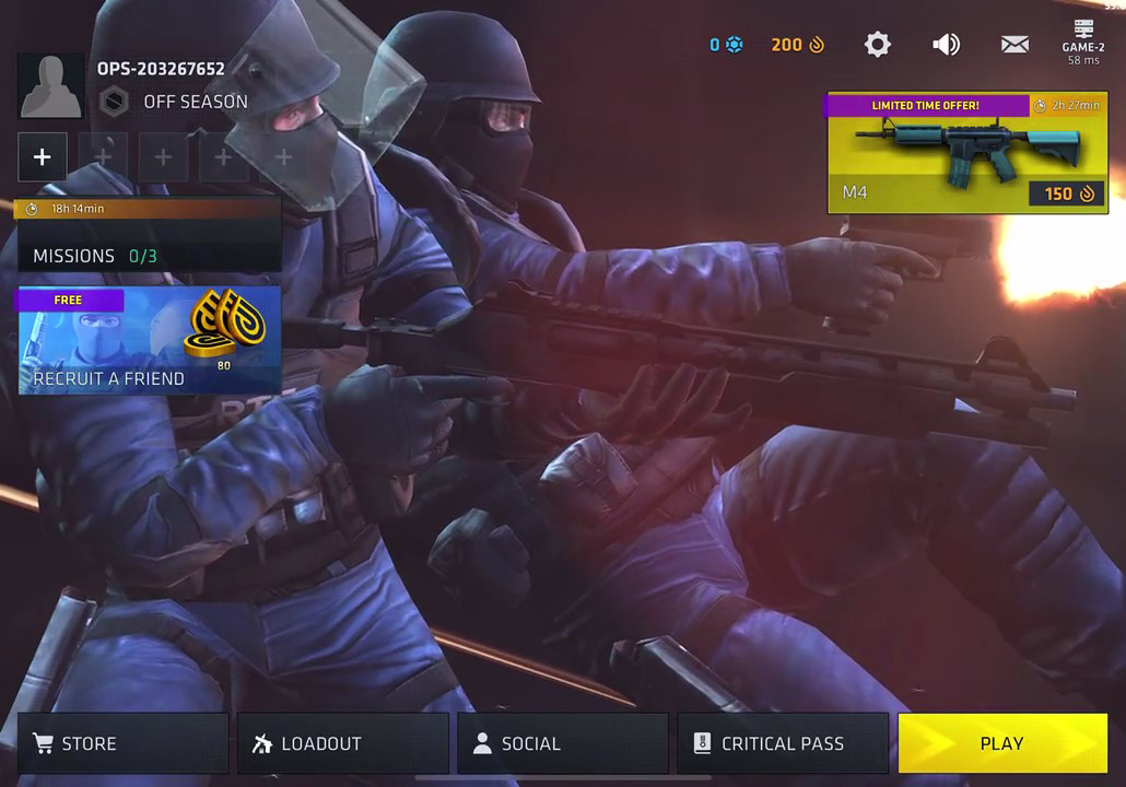 Update] Critical Ops is a CS:GO-ish shooter for mobile, launched